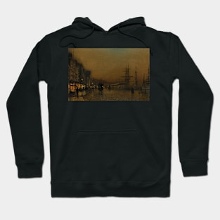 Glasgow by John Atkinson Grimshaw Hoodie